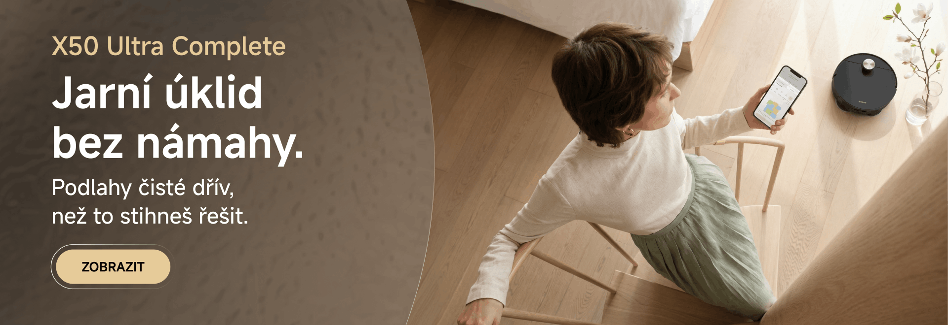 Dreame X50 Ultra kompletní bílý